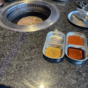Iron Age Glenview - The sauces make the meal! - Barbeque Near Me - Glenview, Illinois