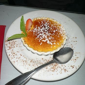 Angeli's Restaurant - Crème brûlée soooooo yummy perfect flavor melts in your mouth - Italian Near Me - Naperville, Illinois