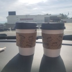 The Coffee Stop - Small french vanilla and pumpkin spice latte