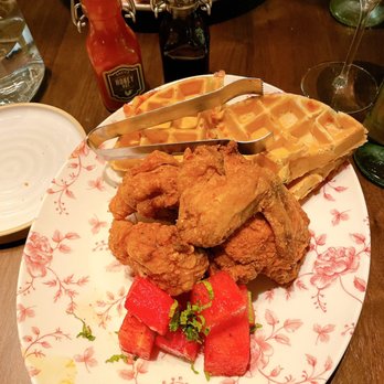 Yardbird - Chicken 'N' Watermelon 'N' Waffles - Southern Near Me - Dallas, Texas