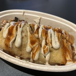 Jerk Burrito w Chicken Jerk Burrito w Chicken