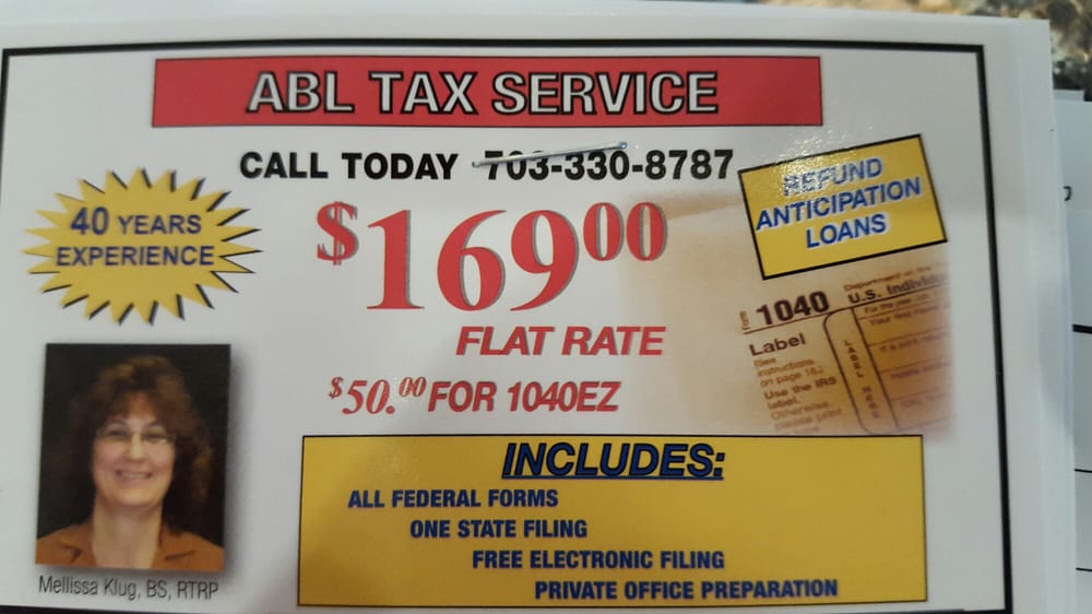ABL TAX SERVICE Updated October 2024 9675 Liberia Ave, Manassas