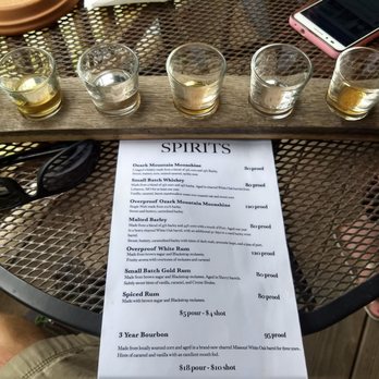 Copper Run Distillery - Flight of seven, one-ounce pours for only $10. - Distilleries Near Me - Branson West, Missouri