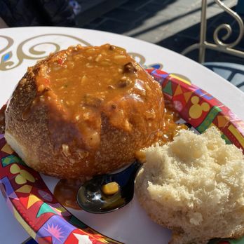 Royal Street Veranda - Soup in Sourdough Bread Bowl - New American Near Me - Anaheim, California Royal Street Veranda - Soup in Sourdough Bread Bowl - New American Near Me - Anaheim, California