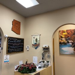 The front counter at Mercer's.