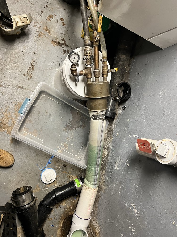 Slide of Hydro Jet Drain Service