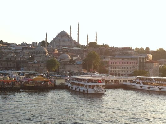 Galata Bridge by null