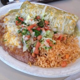 All Meat Carnitas Burrito Dinner