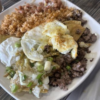 Vicky’s Burgers - Asada Chilaquiles w/ eggs on the side - Burgers Near Me - Corona, California Vicky’s Burgers - Asada Chilaquiles w/ eggs on the side - Burgers Near Me - Corona, California