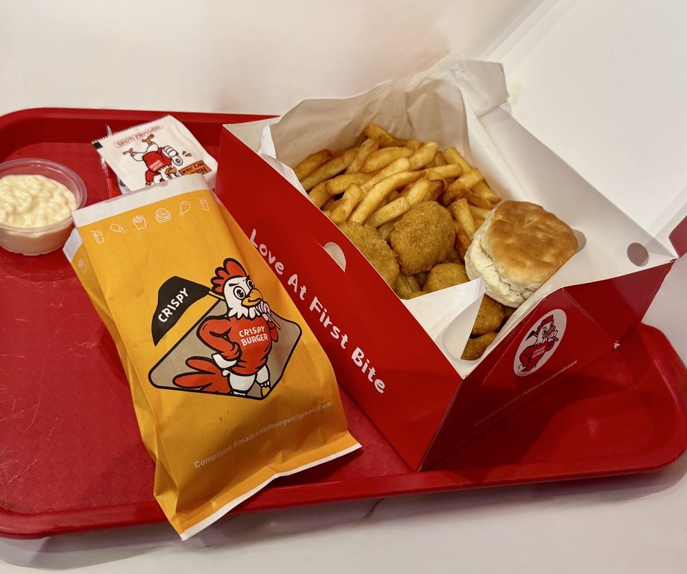 Food from Crispy Burger