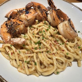 NEP Cafe - Shrimp Garlic Noodle - Breakfast & Brunch Near Me - Irvine, California