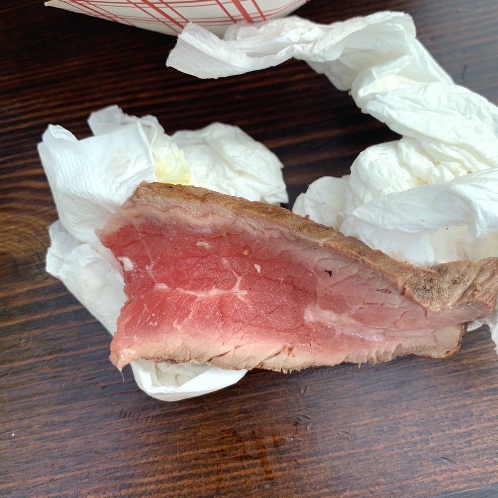 The Lean-To at Great Pines - a piece of meat on a bun - Salad Near Me - Old Forge, New York The Lean-To at Great Pines - a piece of meat on a bun - Salad Near Me - Old Forge, New York