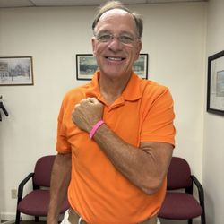 David Martin, DC - Martin Chiropractic - Dr. Martin, proud of his patient surviving cancer