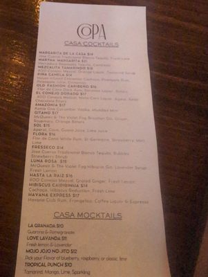 Menu photo 3 Copa Sips & Latin Tapas Houston, TX