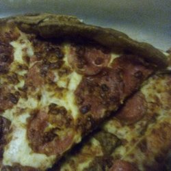 Pizza Hut - This was the worst pizza I ever tried to eat my dogs wouldn't even eat the crust