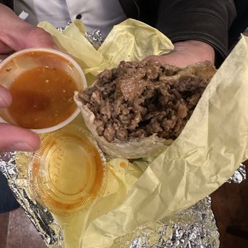 El Sazon De Las Gorditas - Asada meat only burrito. - Food Trucks Near Me El Sazon De Las Gorditas - Asada meat only burrito. - Food Trucks Near Me