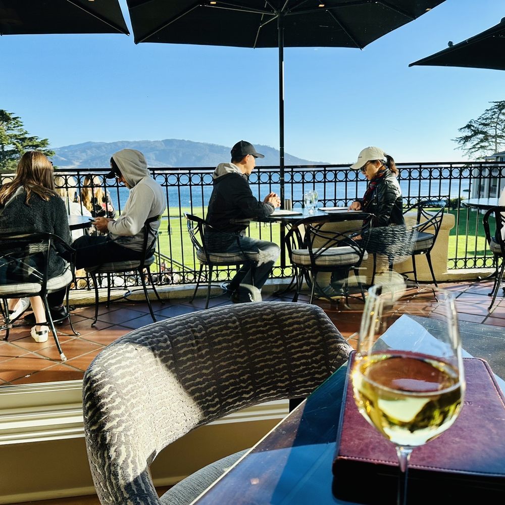 The Terrace Lounge - The view - Lounges Near Me - Pebble Beach, California The Terrace Lounge - The view - Lounges Near Me - Pebble Beach, California