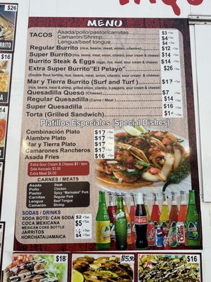Menu photo 1 Taqueria El Pelayo Vallejo, CA Menu photo 1 Taqueria El Pelayo Vallejo, CA
