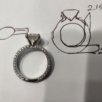 The Diamond Guys - Design sketch - Jewelry Near Me - Sherman Oaks, California