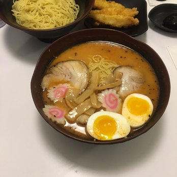 Yoshoku - Spicy pork broth with pork and egg with an extra serving of noodles on the side - Ramen Near Me - Sonora, California Yoshoku - Spicy pork broth with pork and egg with an extra serving of noodles on the side - Ramen Near Me - Sonora, California