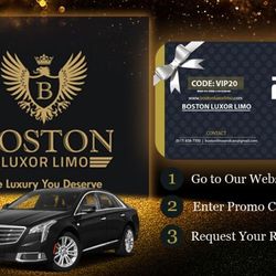 Boston Luxor Limo - Get $25 off Used code VIP20