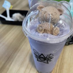 OMG Cafe & Tea - 4. Taro Smoothie