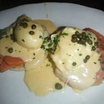 Tavern - Benedict Dos with caper hollandaise ans smoked salmon - New American Near Me - Nashville, Tennessee