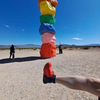 Seven Magic Mountains - Public Art Near Me - Las Vegas, Nevada Seven Magic Mountains - Public Art Near Me - Las Vegas, Nevada