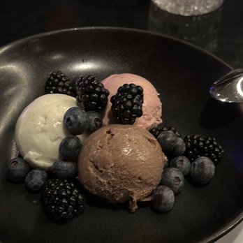 Spago - Ice cream trio - New American Near Me - Las Vegas, Nevada Spago - Ice cream trio - New American Near Me - Las Vegas, Nevada