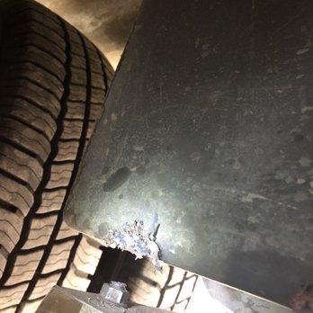D & D Muffler Repair - Plenty of room to cut but he decided to do a number on the storage compartment - Auto Repair Near Me - Lancaster, California