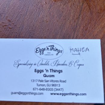 Eggs 'n Things - Terrible and disrespectful waiting staff - Breakfast & Brunch Near Me - Honolulu, Hawaii