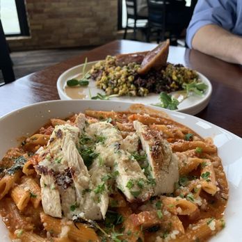 Fratellos Waterfront Restaurant - Chicken Vodka Pasta - Bars Near Me - Appleton, Wisconsin