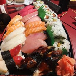 Sushi combo boat. Sushi combo boat.