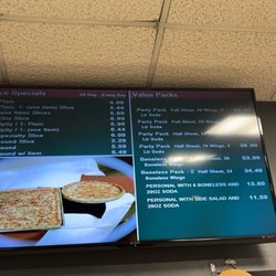 Nirchi's Pizza - Menu