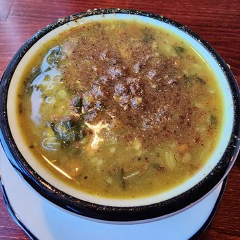 Taza Mediterranean Kitchen - Spinach lentil soup - Mediterranean Near Me - Middleton, Wisconsin