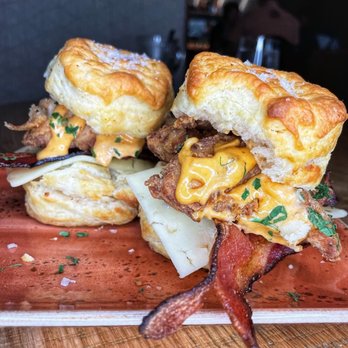 LouVino - Chicken Biscuit Sliders - Southern Near Me - Indianapolis, Indiana LouVino - Chicken Biscuit Sliders - Southern Near Me - Indianapolis, Indiana