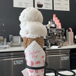 Gelato Boy - Island coconut ice cream