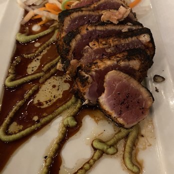 Old Original Bookbinders - Seared Cajun Tuna - Seafood Near Me - Richmond, Virginia Old Original Bookbinders - Seared Cajun Tuna - Seafood Near Me - Richmond, Virginia