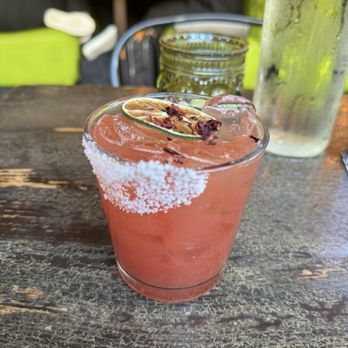 El Camino - Guava cocktail w/ salt - Cocktail Bars Near Me - Delray Beach, Florida El Camino - Guava cocktail w/ salt - Cocktail Bars Near Me - Delray Beach, Florida