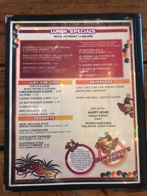 Menu photo 4 Crawdaddy's Kitchen Shreveport, LA