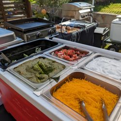 Southern Gentlemen Catering - Grill onsite Fajitas with all the fixins