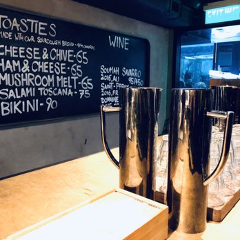 Fineprint - Interior / chalkboard menu - Coffee Roasteries Near Me - Hong Kong, HK