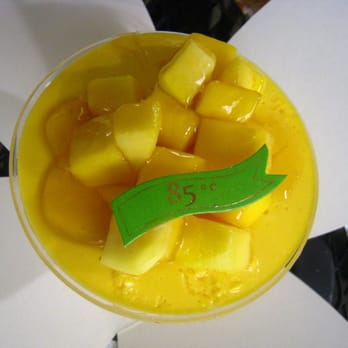 85°C Bakery Cafe-Irvine - Mango Pudding - Coffee & Tea Near Me - Irvine, California