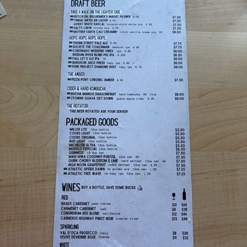 Bay Hill Tavern - Menu - American Near Me - San Diego, California