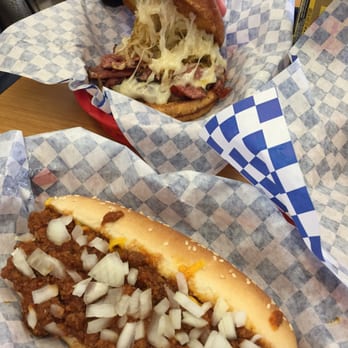 Rocket Burger & Subs - Pastrami burger and chili cheese dog - Burgers Near Me - Phoenix, Arizona