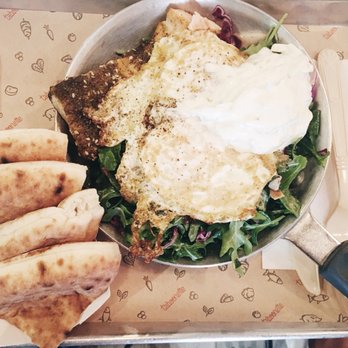 Taboonette - Salmon and Egg All Day Breakfast ($14.15 after taxes) - Mediterranean Near Me - New York, New York