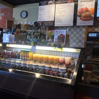 Einstein Bros. Bagels - Menu board - Bagels Near Me - Ormond Beach, Florida