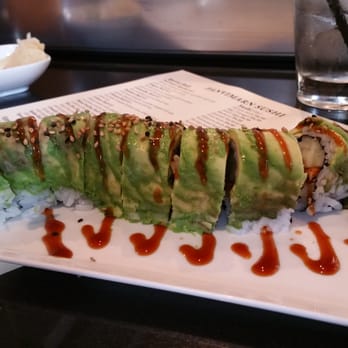 Panvimarn Thai Cuisine - Caterpillar Roll - Thai Near Me - Long Beach, California Panvimarn Thai Cuisine - Caterpillar Roll - Thai Near Me - Long Beach, California
