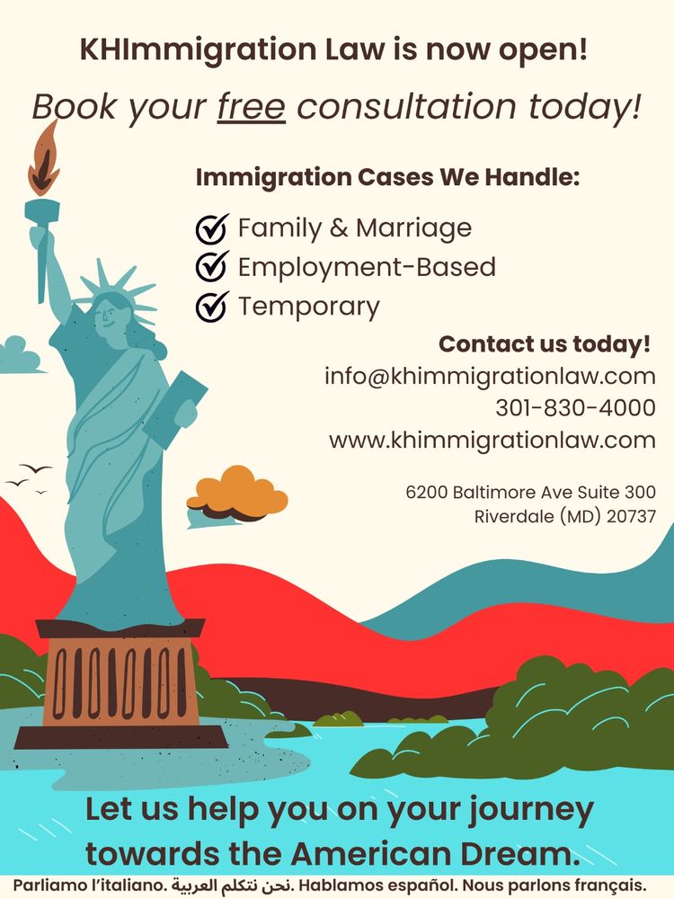 KhImmigration Law - immigration attorney in Riverdale, MD