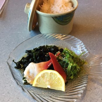 Miyuki Restaurant - Seaweed salad & steamed rice - Sushi Bars Near Me - Watsonville, California Miyuki Restaurant - Seaweed salad & steamed rice - Sushi Bars Near Me - Watsonville, California